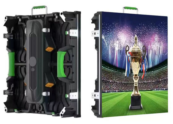 RoHS LED ビデオ ウォール レンタル カーブ ロック HD フル カラー LED ディスプレイ