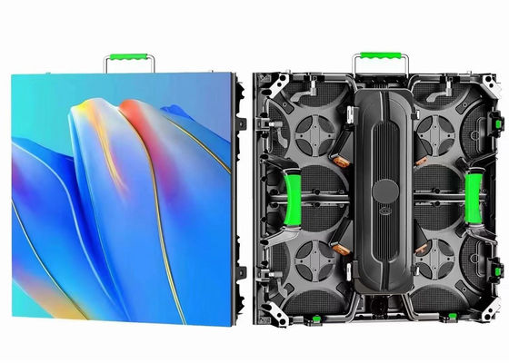 RoHS LED ビデオ ウォール レンタル カーブ ロック HD フル カラー LED ディスプレイ