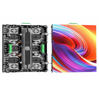 P2.976 500*500 キャビネット LEDスクリーン LEDディスプレイ 室内パネル 90度 IP56 レンタルスクリーン 3840hz 800nit