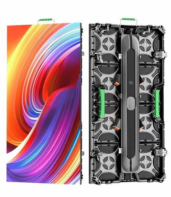 P2.976 500*1000 室内 レンタル スクリーン アルミニウム キャビネット IP56 3840hz ステージ LED スクリーン
