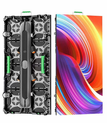 P3.91 屋外 500*1000 LEDスクリーン カーブ リンク カーブ ロック マグネティック フロント メンテナンス 3840Hz 220v 110v