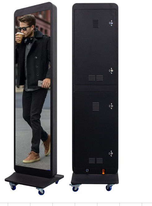 1500mm Wifi コントロール ポスター LED ディスプレイ アルミ 960*1920 P2.5 屋外 1920hz