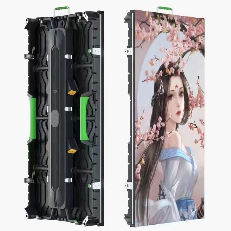 P3.91 500*1000 屋外レンタル LED画面 1920hz ハードリンク マグネットメンテナンス