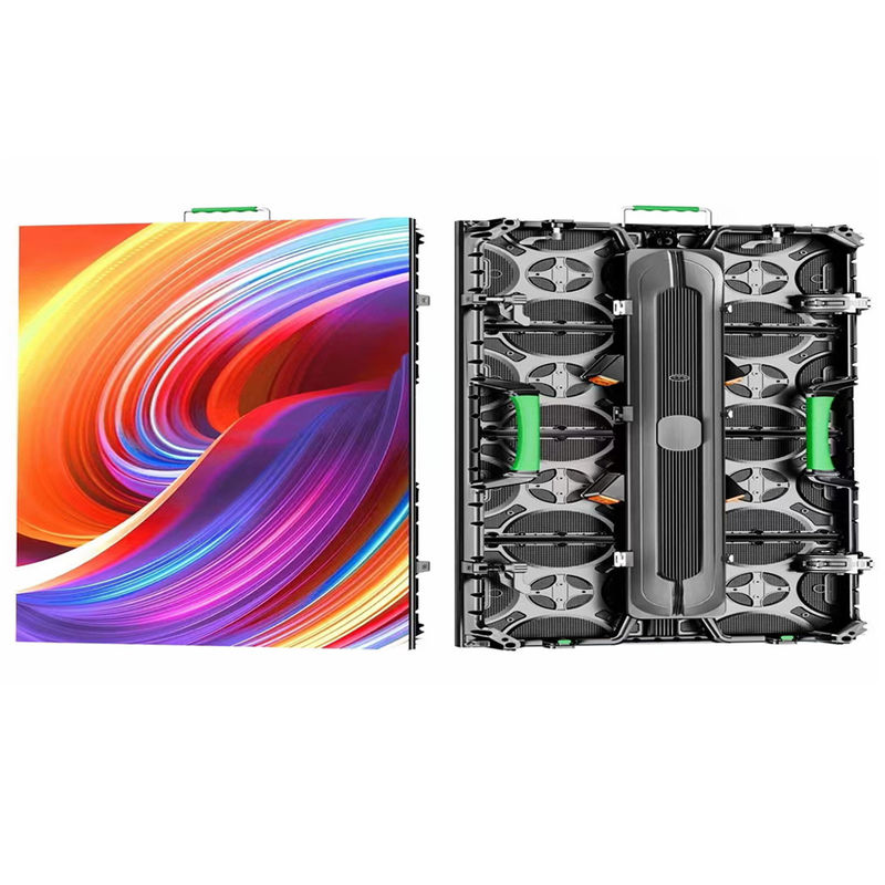3840hz 室内レンタル LEDスクリーン P2.604 500*500 LEDディスプレイ ハードリンクスクリーン曲線ロック 迅速な保守